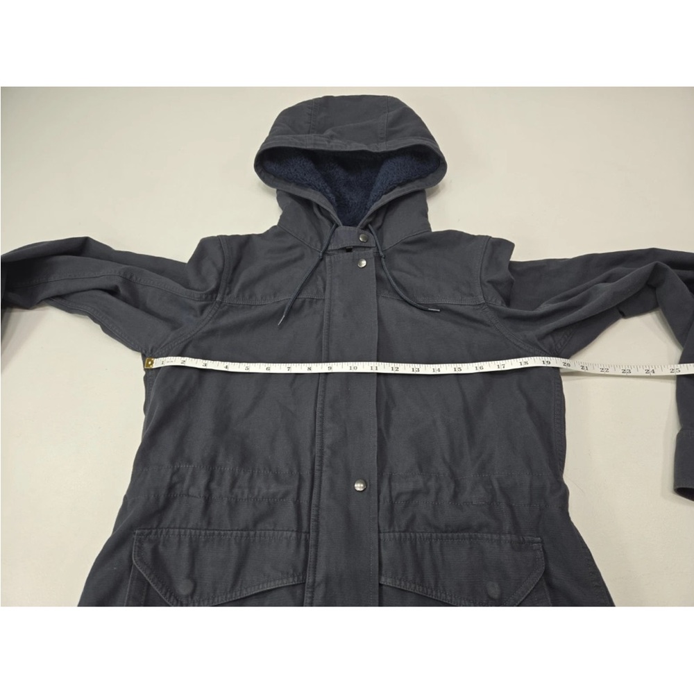 Patagonia Prairie Dawn Jacket Navy Blue Size M Womens Canvas Gorpcore - Picture 7 of 8
